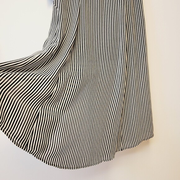 ALC New Silk Stripe Lined Size 2 Skirt - Picture 5 of 8